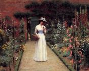埃德蒙布莱尔莱顿 - Lady in a Garden